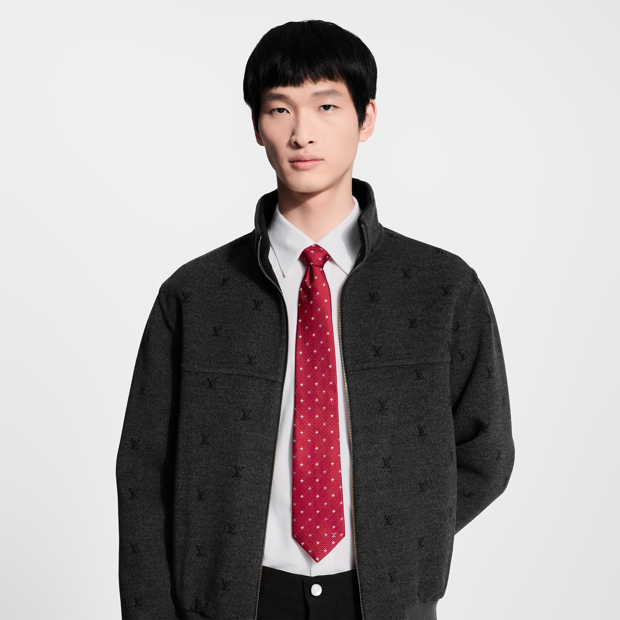 メンズ ネクタイ、ポケットチーフ - レッド｜ルイ・ヴィトン 公式サイト